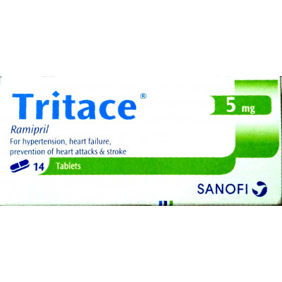 TRITACE 5MG ( RAMIPRIL ) 14 TABLETS